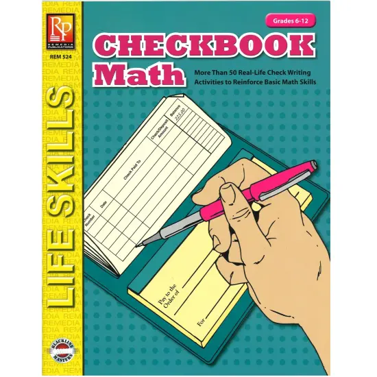 Checkbook Math: Life Skills Math Series, Grades 6-12 {1}