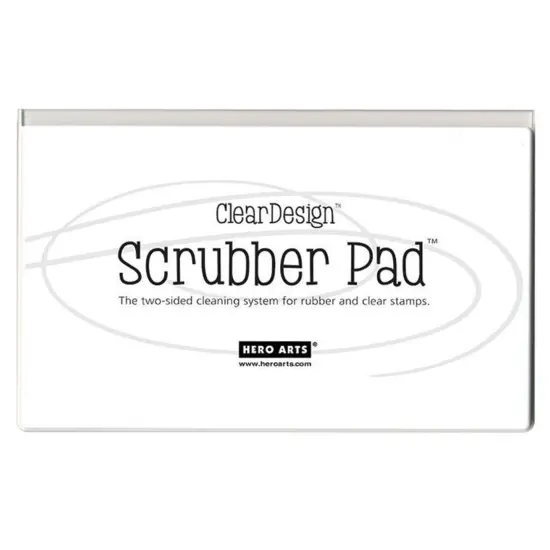 Clear Design Scrubber Pad {1}