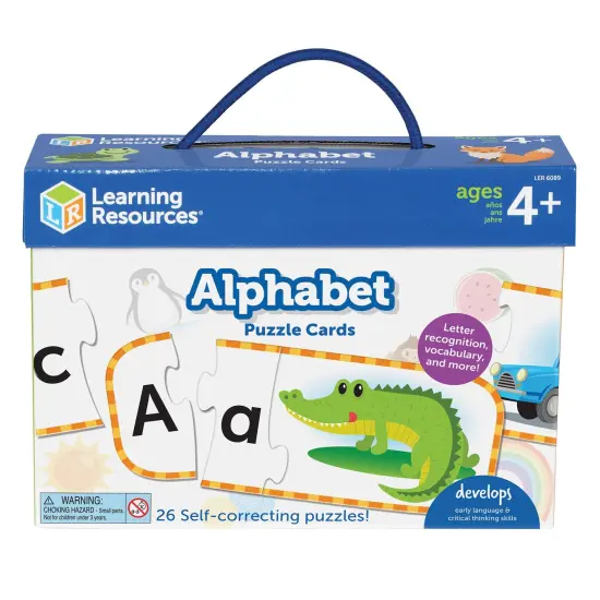 Alphabet Puzzle Cards {1}
