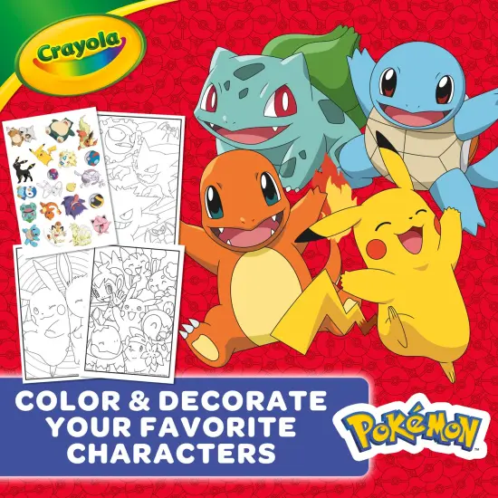 Crayola Coloring Book-Pokemon, 96 Pages {6}