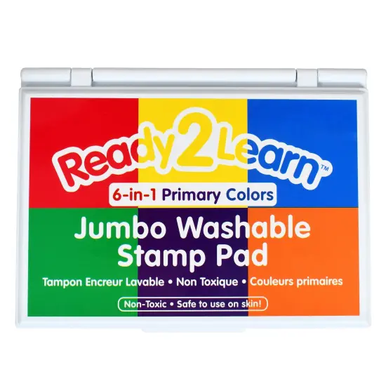 Jumbo Washable Stamp Pad - 6-in-1 {1}
