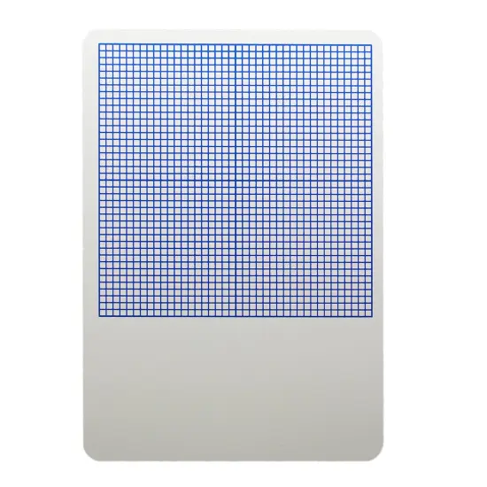 1/4" Graph Dry Erase Board, 11" x 16" {1}