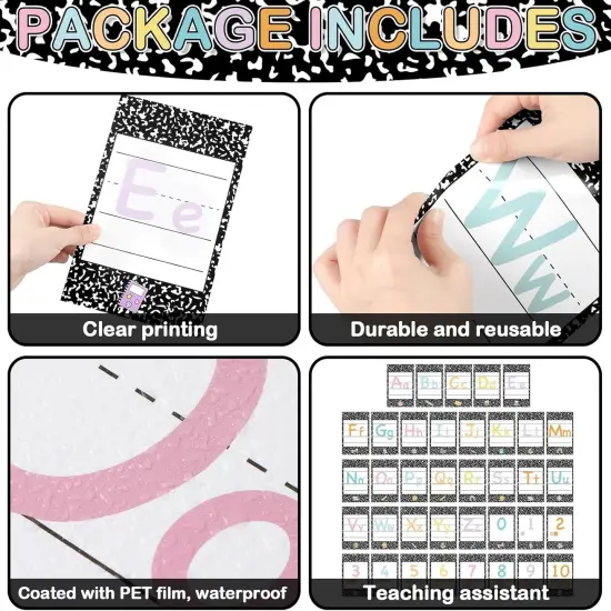 School Bulletin Board ABC Alphabet Poster Classroom Decor {3}