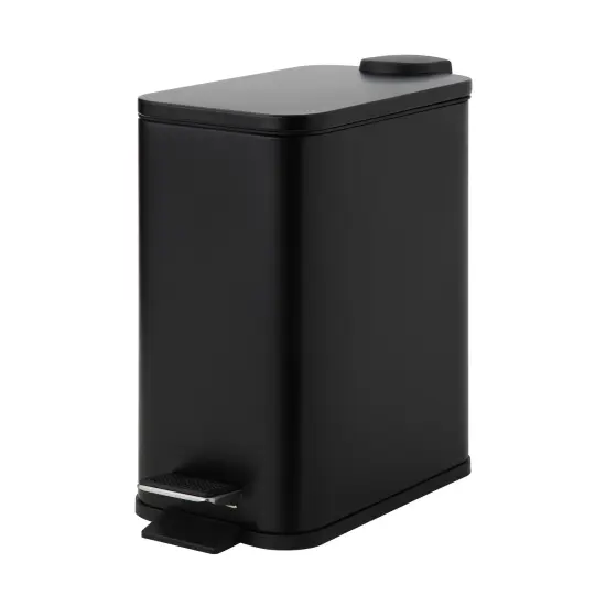 5 Liter(1.32 Gallon) Small Trash Can with Plastic Inner Buckets {1}