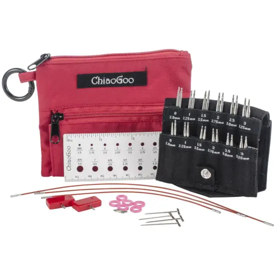 ChiaoGoo TWIST Shorties Set 2" & 3" - US 0-3 (2--3.25mm) {2}