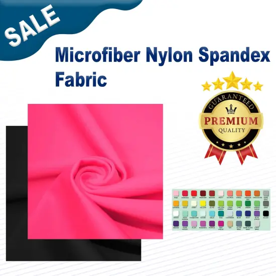 Microfiber Nylon Spandex Fabric {2}