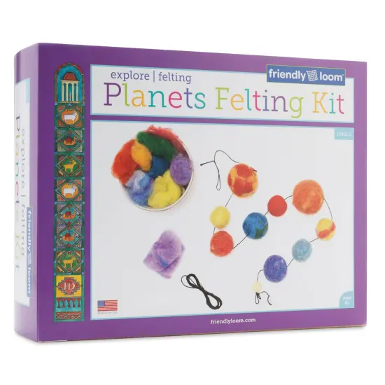 Friendly Loom Planets Felting Kit {1}