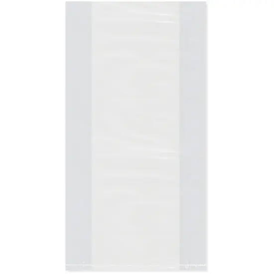 Plymor 8" x 3" x 15" (Pack of 100), 2 Mil Gusseted Plastic Bags {1}