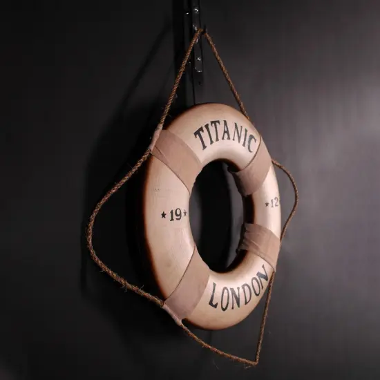 Titanic Life Saver Wall Decor Statue {6}