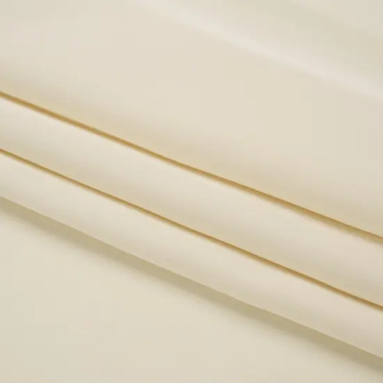 1 Yard Premium Pale Yellow Silk 4 Ply Crepe Fabric 44" Wide for Eveningwear & Fashion {1}