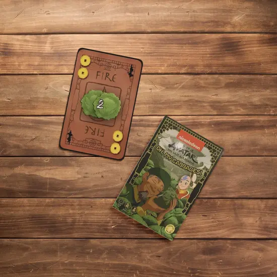 Nickelodeon Avatar The Last Airbender Oh, My Cabbages! Card Game {4}