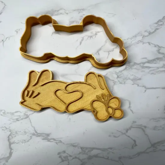Mouse Love Cookie Cutter and Embosser {2}