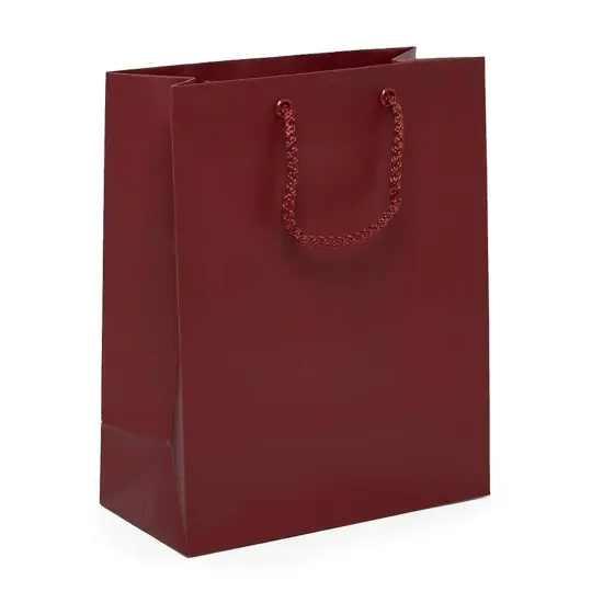 Fashionable Matte Euro Tote 6" x 3 1/2" x 6 1/2" {3}