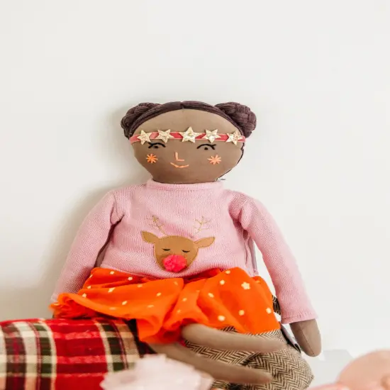 CHRISTMAS JUMPER DOLL {3}