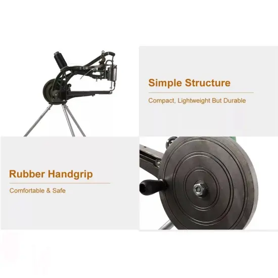 Kitcheniva Shoe Repair Sewing Machine Hand Cobbler Dual Leather Cloth Cotton Nylon Thread Crafts {5}