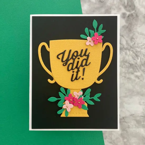 LUCKY CLOVER - Textured 12x12 Cardstock - Encore Paper {3}