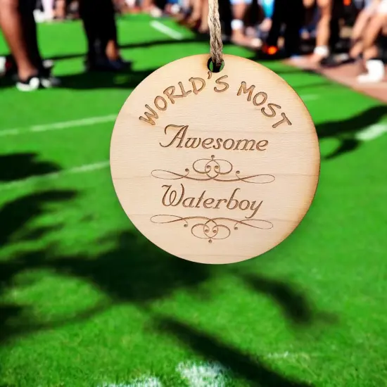 Worlds most Awesome Waterboy - Ornament {5}
