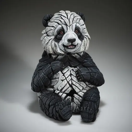 Edge Sculpture Panda Cub Figurine 9.1in H {5}