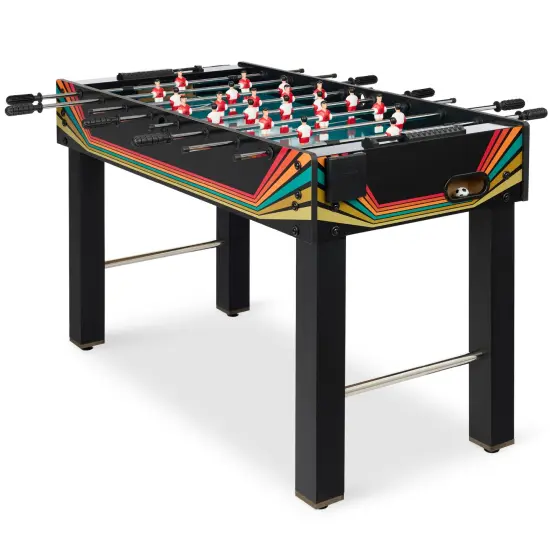 Best Choice Products 48in Competition Sized Foosball Table for Home, Game Room w/ 2 Balls, 2 Cup Holders Arcade {1}