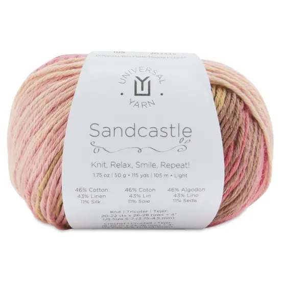 Universal Yarn Sandcastle Yarn - Driftwood, 115 yds {1}