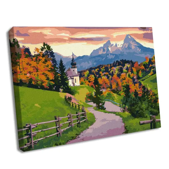 Painting by Numbers kit Autumn silence KHO2874 {1}
