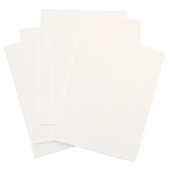 American Crafts Art Supply Basics Panel Pack Canvas 5/Pkg-9"X12" {2}