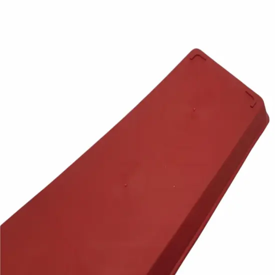 Handy Housewares 15" x 4" Narrow Ribbed Rubber Dish Drying Mat, Great on Your Kitchen Counter for Drying Stemware, Mugs Red {7}