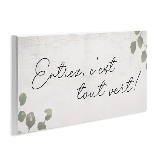 Stupell Industries Come In It's Green Phrase Wall Plaque Art Design by Daphne Polselli {3}