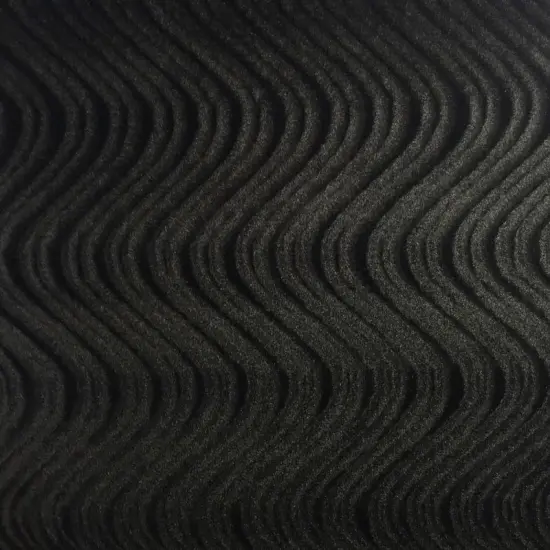 1 Yard Swirl Velvet Flocking Fabric for Upholstery Home Decor Drapery Crafts 58/60" Width Yellow {2}