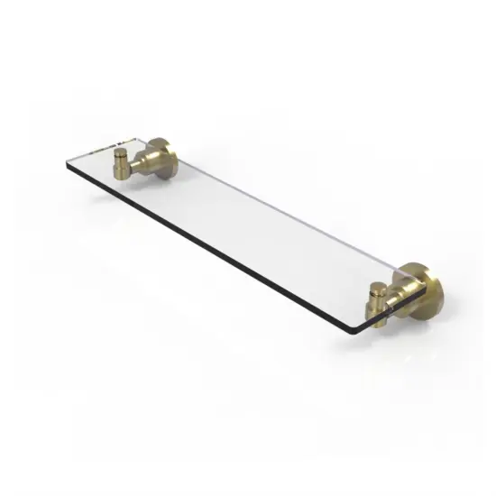 Washing Square Collection 22 Inch Glass Vanity Shelf With Beveled Edges - Ws-1/22-Sbr {1}