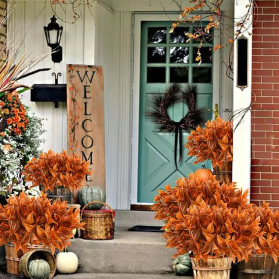 36 Bundles Fall Artificial Shrubs Flowers {5}