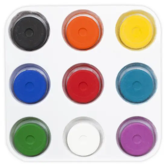 First Impressions Non-Toxic Tempera Paint Cakes - Vibrant Tempera Paint Cakes for All Ages, Safe Painting, Kids Creativity, & More! - Single {3}