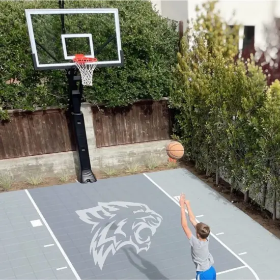 Wildcats Mascot Athletic Stencil | High School Senior Parking Spot Stencil | Reusable Stencil | Stencil Ease | {3}