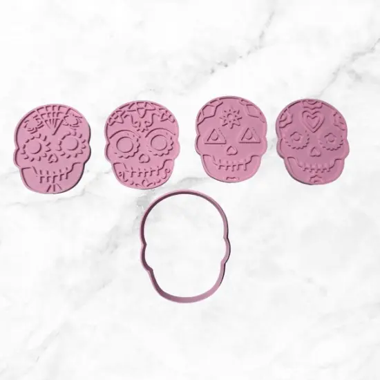 Day of the Dead Cutter and Embosser 5 piece Set {1}