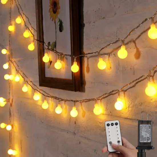 33 Feet 100 Led Fairy Lights Christmas String Lights {1}