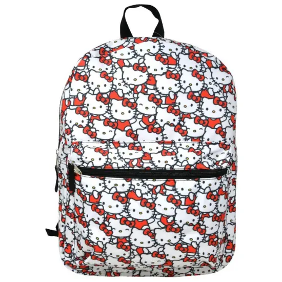 Hello Kitty All Over Print 16" Backpack {1}