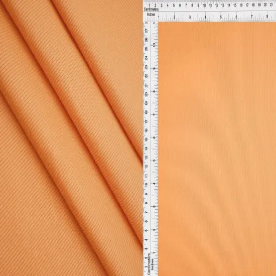 1 Yard Rib 2x1 Solid Knit Fabric, 54/56&Prime; Wide Polyester Spandex Blend Burgundy {6}