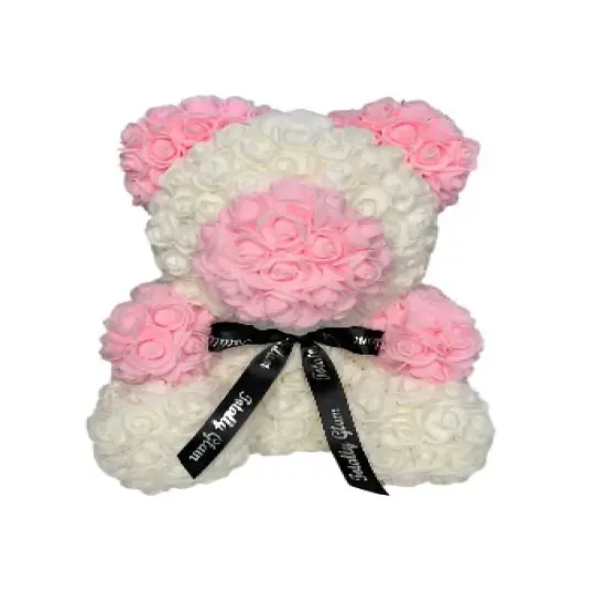 Totally Glam Rose Pink Teddy Bear Birthday, quinceaneras, anniversary, sweet 16, valentines, Mother&rsquo;s Day {3}