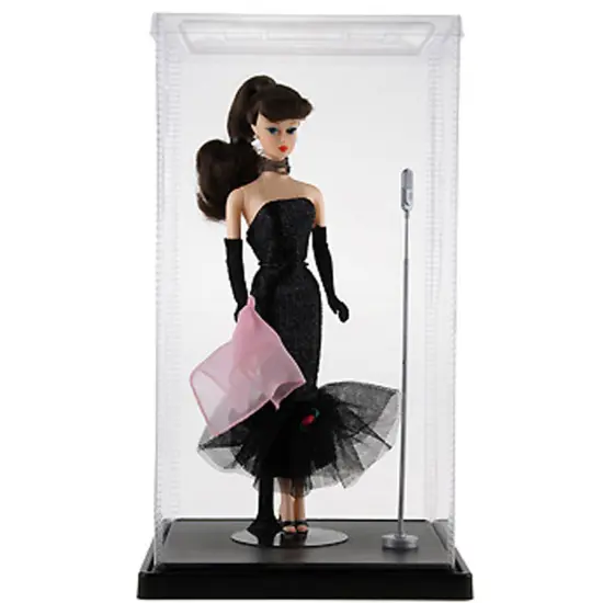 ExpoCase Plastic Folding Display Cover for Dolls, 6.5" W x 6.5" D x 12.125" H {4}