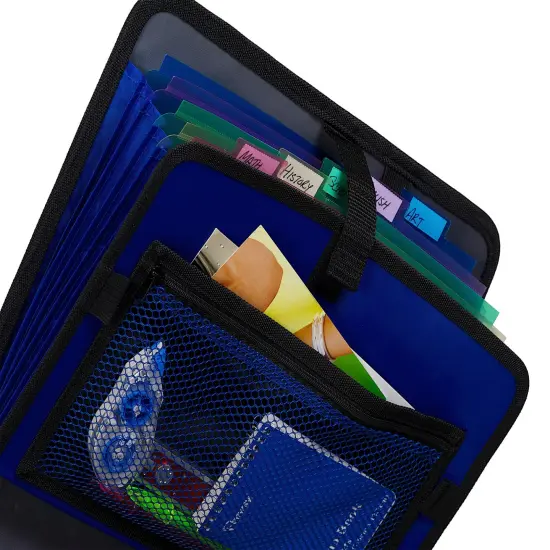 Case&middot;it The Open Tab Binder with Tab File, O-Ring, 2 Inches, Pink/Purple {4}