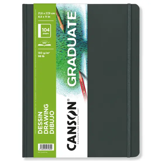 Canson Graduate Drawing Book 8.5"X11"-52 Sheets {1}