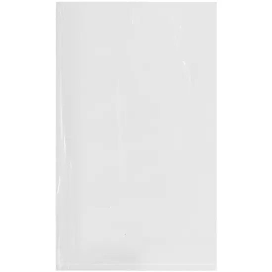 Plymor 6" x 10", 1.25 Mil Flat Open Clear Plastic Poly Bags {1}