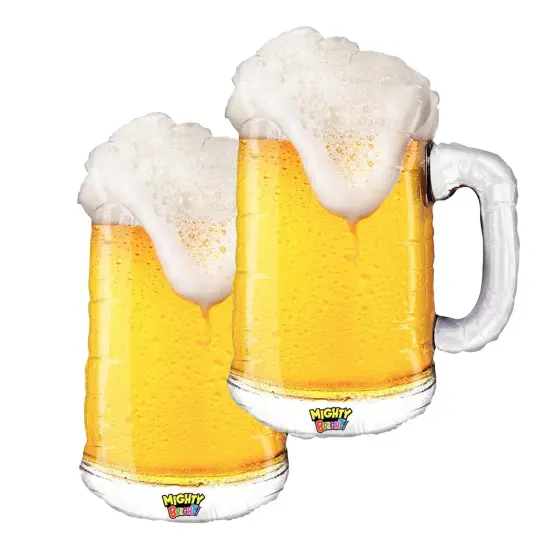 Betallic&reg; Mighty Beer Balloon 34 Inch {2}