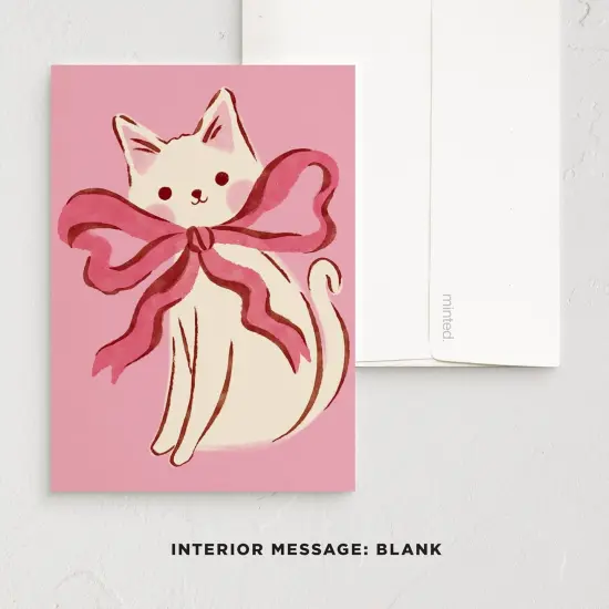 Minted Pets Greeting Cards Pack, Set of 5, Blank Note Cards with Envelopes, Chic, Stylish & Curated Folded Blank Stationery Cards with Envelopes, Inspired Designs, Designed by Independent Artists {3}