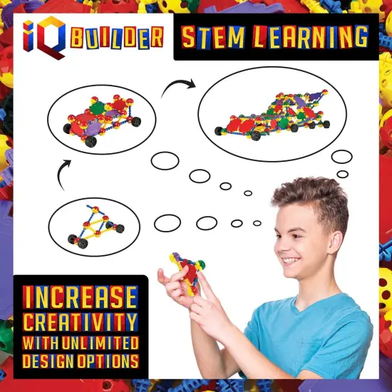 STEM Learning Toys | Fun Educational Building Blocks Toy Set {3}