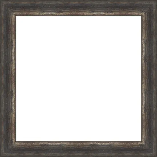 Bark Rustic Framed Dry Erase Magnetic Board Bark Char {1}