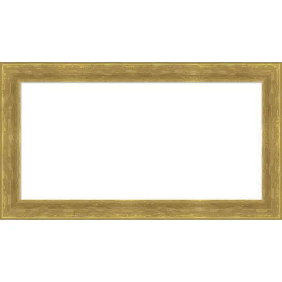 Angled Framed Dry Erase Magnetic Board Gold {1}