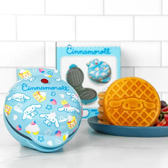 Uncanny Brands Hello Kitty Cinnamoroll Mini Waffle Maker {5}