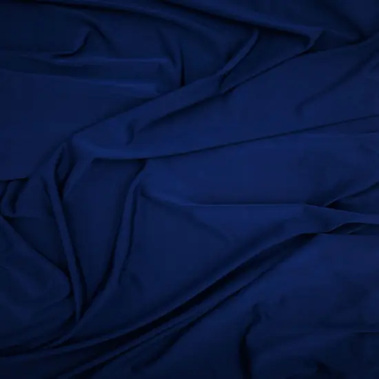 1 Yard Venecia Solid Knit Fabric, 58/60&Prime; Wide Polyester Spandex Blend HARBOR BLUE {7}