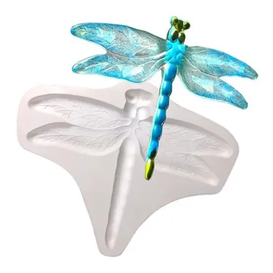 14.5" x 12" x 1.5" - XL Dragonfly Frit Glass Fusing Frit Casting Kiln Mold - for Stained Glass Projects {1}